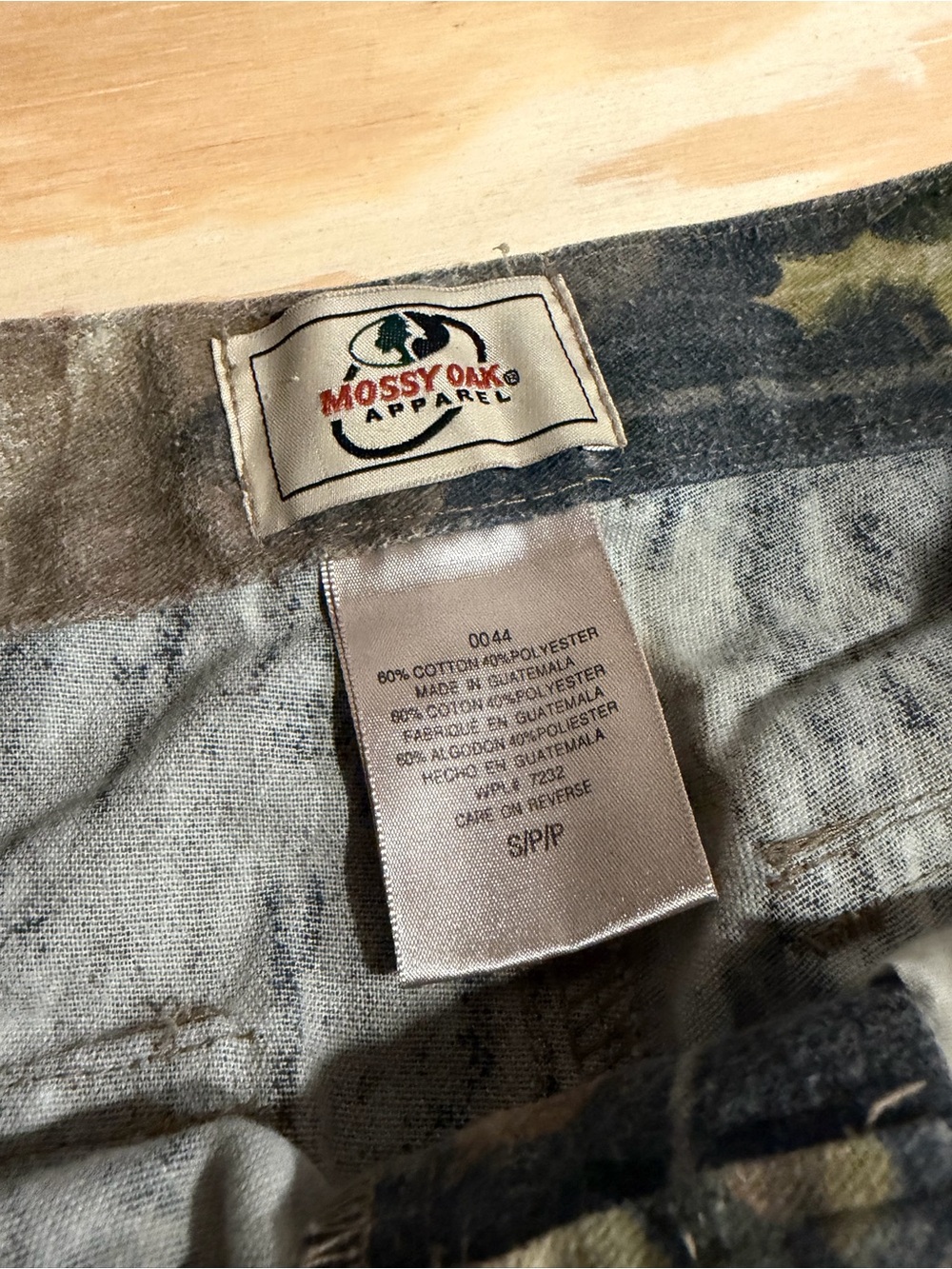 Women Mossy Oak Camouflage Pants - Gray & Green